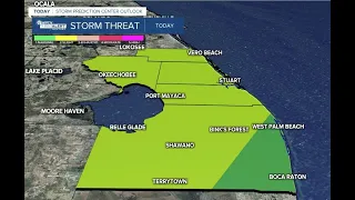 Latest Weather Forecast: Tuesday 5 a.m.