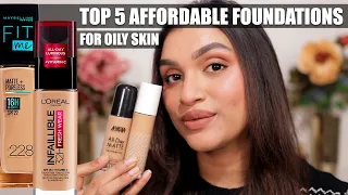 TOP 5 FOUNDATIONS FOR OILY SKIN | SUMMER EDITION | BeautiCo.
