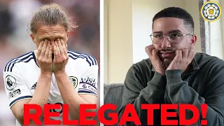 THE MOMENT LEEDS UNITED WERE RELEGATED FROM THE PREMIER LEAGUE!