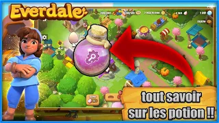 TOUT SAVOIR SUR LES POTION!! BOOSTER VOTRE VILLAGE A 100% EVERDALE FR