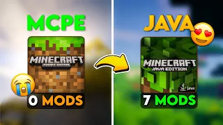 8 MODS That Will Turn Your MCPE into MINECRAFT JAVA EDITION😍 1.20+