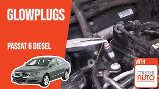 How to replace the glowplugs Passat mk6 2.0 TDI ♨️