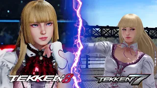 TEKKEN 8 VS Tekken 7 - Gameplay Comparison