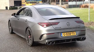 Mercedes-AMG CLA35 4Matic+ w/ Milltek Sport Exhaust - Start Up, Revs, Launch Control & Accelerations