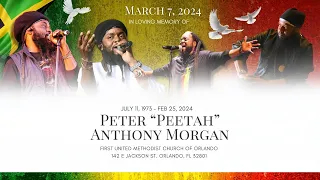 Peter "Peetah" Morgan Memorial Service