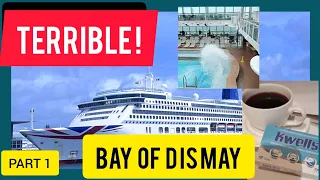 🤢P&O AURORA EMBARKATION PART 1 Of  3 (SPAIN AND FRANCE)