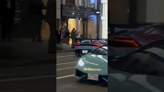 諸星一家のランボルギーニ銀座で爆音の空ぶかし #lamborghini #lamborghiniaventador #ランボルギーニ #諸星一家 #爆音 #空ぶかし #cartok