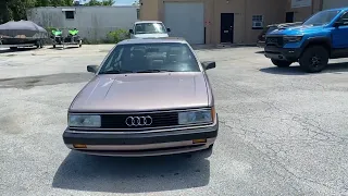 1987 Audi 5000 CS Walk Around