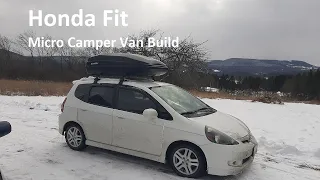 Honda Fit Micro Camper Van Build