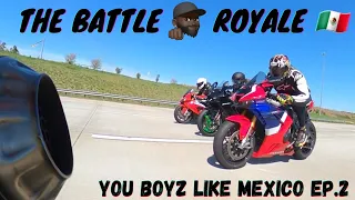 Battle Royale | 20' s1000rr,  21' zx10r,  Yamaha R1, 1199 Panigale, Gsxr 1000, 21' CBRR-R @650ib