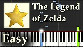 Dragon Roost Island - The Legend of Zelda - The Wind Waker - Piano Tutorial Easy Synthesia