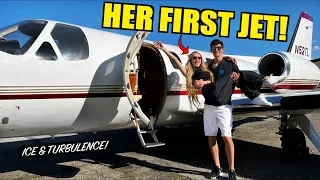 Surprising My Girlfriend With a Joyride In The Cessna Citation 501!!