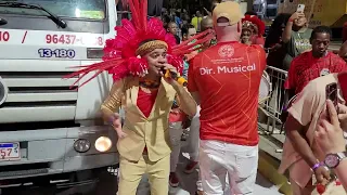 SALGUEIRO 2024 | ARRANCADA DO SAMBA NO MINI DESFILE NA CIDADE DO SAMBA