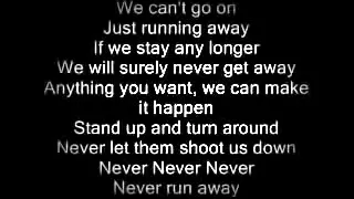 Heart - Never (Lyrics)