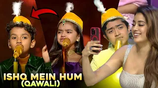 Ishq Mein Hum Tumhe Kya Bataye : Pihu Sharma x Avirbav Qawali Performance Reaction ft. Janvi Kapoor