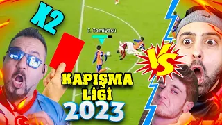 2 KIRMIZI KART! 2 MAÇ BİRDEN! KAPIŞMA LİGİ 2023! 2.HAFTA (Tantunispor vs Fırtına G. ve Şaplak C.)