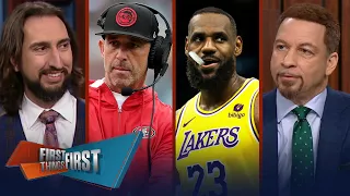 Lakers need trade to be contenders? & 49ers ‘not worried’ about practice field | FIRST THINGS FIRST