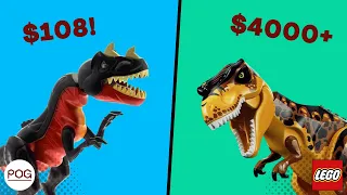 EVERY Lego T rex Ever Released!