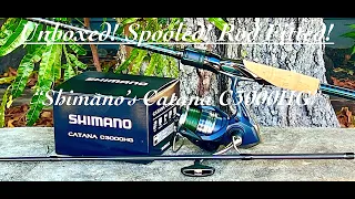 Affordable Shimano Catana C3000HGFE Spinning Reel!