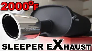 How To Paint Your Exhaust With High Heat Paint To Prevent Rust ! | Honda Prelude