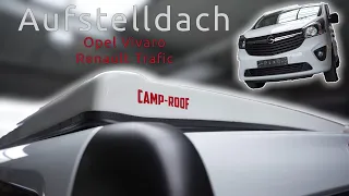 Camp-Roof Aufstelldach Opel Vivaro | Öffnen und Schließen