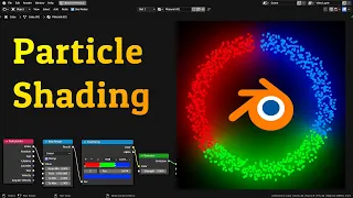 Particle System Shading Using Particle Info Node Index | Blender Tutorial