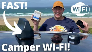 *FAST* Mobile Wifi for your Campervan and Motorhome - Improve *YOUR* Signal NOW!