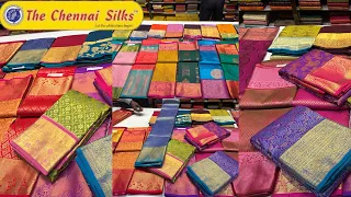 Pure Soft Silk Sarees | Tnagar The Chennai Silks Kanchi Pattu Wedding Sarees |Soft Silk from Rs.5000