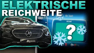 ❄️ Wie weit kommt diese E-Klasse 2024 als PLUG-IN HYBRID? 🔋🔌  I Verbrauchstest