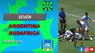 ARGENTINA - SUDAFRICA 27- 01-2024 SEVEN PERTH 2024