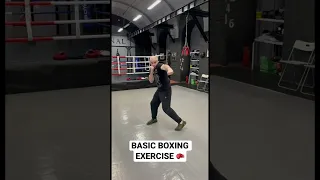 BASIC BOXING EXERCISE 🥊 #спорт #бокс #boxing #sport #тренировка #training