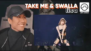 Performer Reacts to Blackpink Lisa 'Take Me + Swalla'