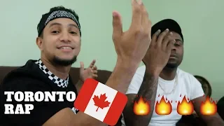 Americans FIRST reaction to TORONTO RAP! (DO YOU RATE THEM?)