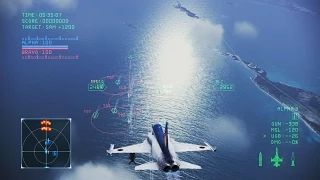 ACE COMBAT INFINITY×Area 88 Naval Assault[F-5E -SN]