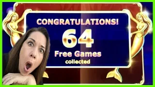 ★ 64 FREE GAMES ★ 🤭SHE "TOOTED" DURING THE BONUS 😱💨