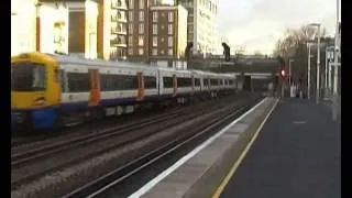 Trains at Kensington Olympia (10th December 2012)