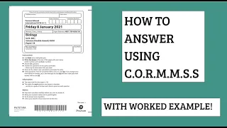 IGCSE Edexcel Biology 'CORMMSS' Complete Guide | Crucial Exam Technique