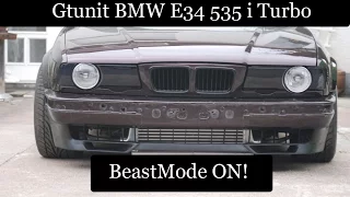 Gtunit BMW E34 535i Turbo Burnout-Syndrom xD