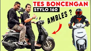 STYLO MOTOR BADAK ⁉️😱 GEBER HONDA STYLO 160....MESINNYA PARAH🔥, BUAT BONCENGAN AMBLES ???❌