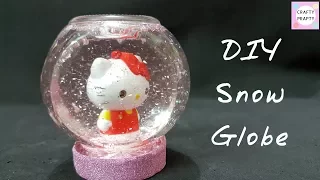 How to make Snow globe/DIY Snow Globe