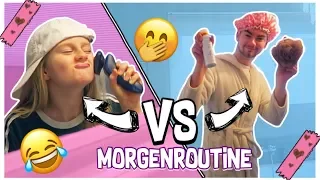 Morgenroutine Boys VS Girls Rollentausch | MaVie Noelle Family