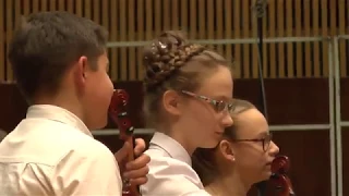 Brahms, Hungarian Dance # 5 (Брамс, "Венгерский танец № 5") - children's orchestra