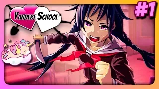 ШКОЛА ЯНДЕРЕ! УБЬЮ ЗА СЕМПАЯ! ✅ Yandere School Прохождение #1