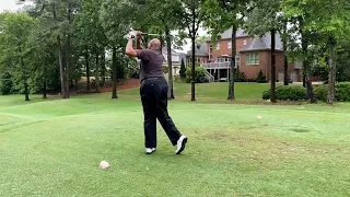 Comparison: Charles Barkley's old golf swing vs his new one