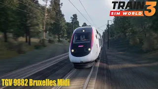 TGV 9882 Bruxelles Midi (Gold) Train Sim World 3