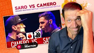 THIS IS A VIOLATION!! SARO vs CAMERO | Grand Beatbox LOOPSTATION Battle 2017 | 1/4 Final (REACTION)