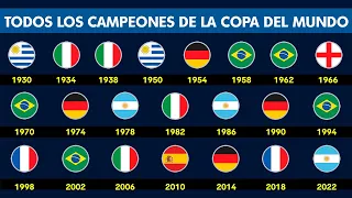 All FIFA WORLD CUP Winners 🏆