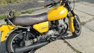 Moto Guzzi V50 III 1981 Sound