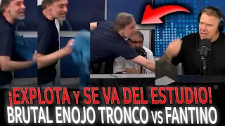 TRONCO EXPLOTA con FANTINO y se va del PROGRAMA (video completo)