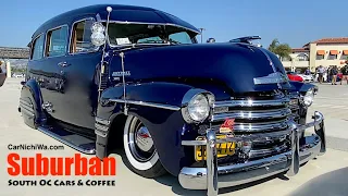 1950 Chevrolet Suburban Carryall | South OC Cars & Coffee | CarNichiWa.com